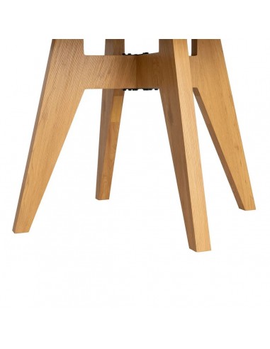 Mesa de Comedor Redonda LORA 120 cm MDF Efecto...