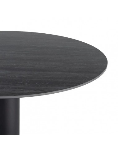 Mesa de Comedor Redonda TAVIRA 120 cm Cerámica...