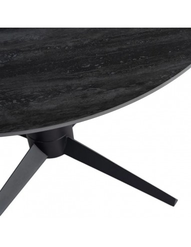 Mesa de Comedor Redonda TAVIRA 120 cm Cerámica...