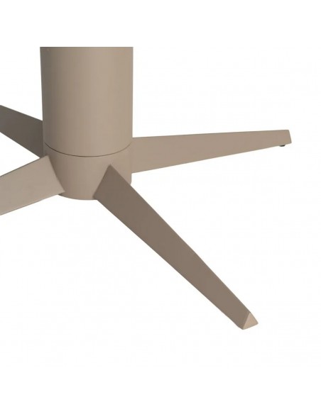 Mesa Redonda TAVIRA 120 cm Cerâmica Travertino Bege