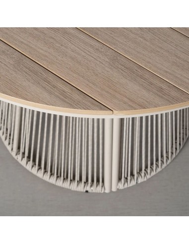 Mesa Exterior Redonda AMARA 100 cm Polywood e...