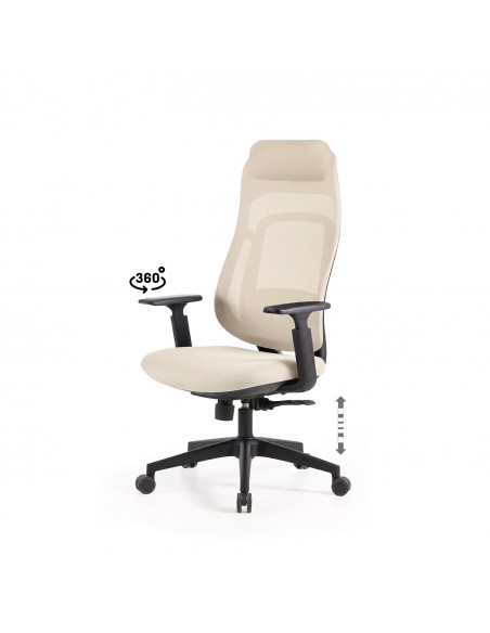 Silla de Oficina Ergonómica COLUMBUS Regulable y Cómoda