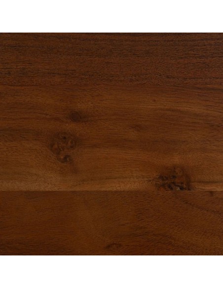 Mesa de Comedor Ovalada ARGO 200x100 Madera de Mango y Hierro