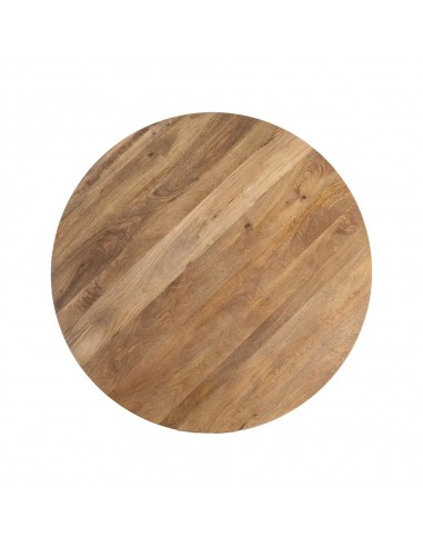Mesa redonda rustica boho CALMA 150 en Madera...