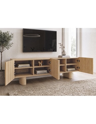 Mueble TV escultórico TOURS 200 Roble con...