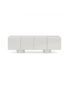 Mueble de TV minimalista moderno ORLEANS 200 lacado Beige...
