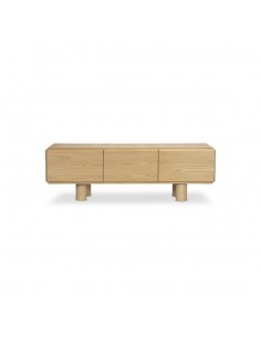 Mueble de TV Organic Modern NANTES 160x40 Roble y Patas...