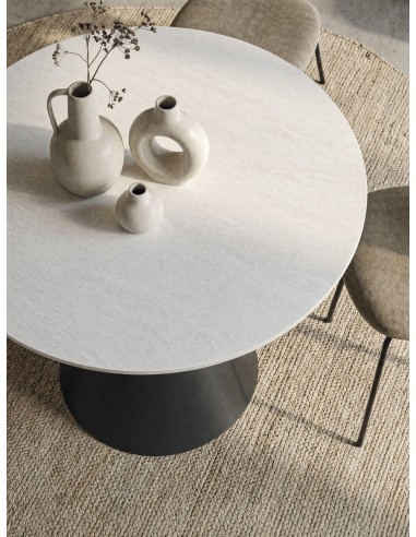 Mesa redonda NARA 90, de design exclusivo, em...