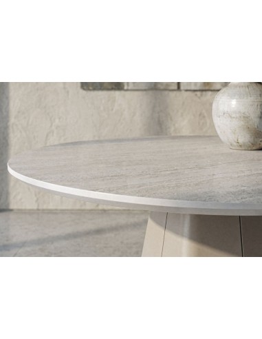 Mesa redonda com design escultural NÉLIDA 120,...