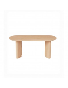Mesa de Comedor ELARA 180 x 90, estilo Moderno Orgánico...