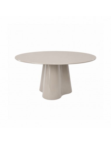 Mesa de centro VARENA Ø80 cm Art Déco em vidro...