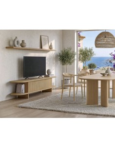 Mueble TV NIMESES 180 en Fresno, Moderno Orgánico con... 2