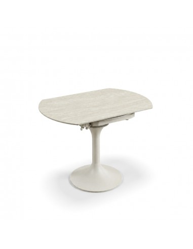Mesa extensível giratória LORA 105 cm com...