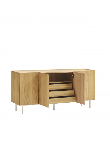 TEULAT APARADOR ARISTA 165x40 en roble