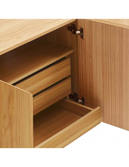 TEULAT APARADOR ARISTA 165x40 en roble