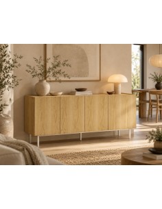 TEULAT APARADOR ARISTA 165x40 en roble 2