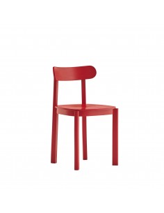 TEULAT SILLA NARA en rojo de DISEÑO JAPANDI