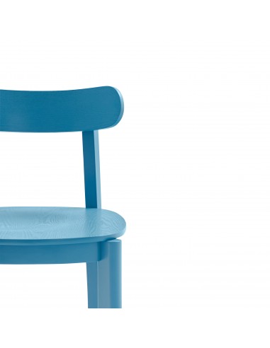 Cadeira Teulat Nara em azul-céu Design Japandi