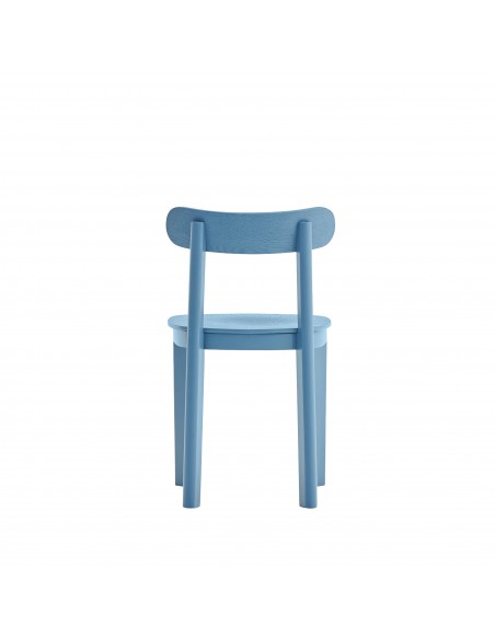 Cadeira Teulat Nara em azul-céu Design Japandi