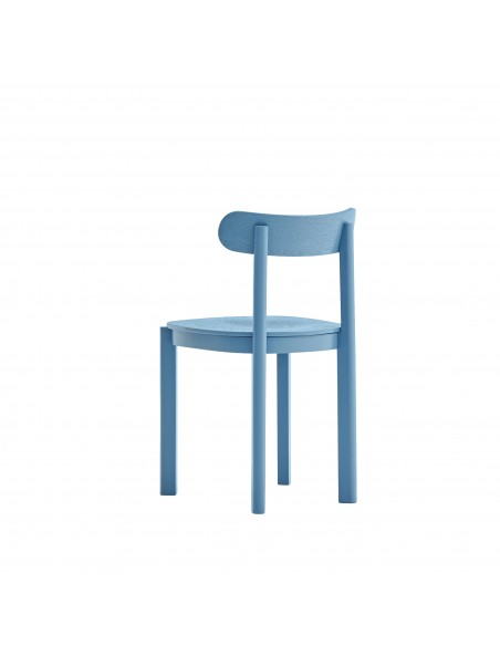 Cadeira Teulat Nara em azul-céu Design Japandi