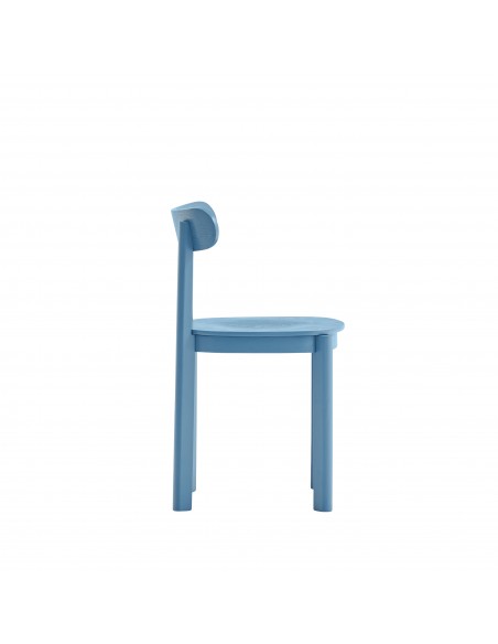 Cadeira Teulat Nara em azul-céu Design Japandi