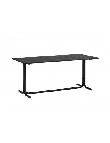 Teulat Passamà 180 Mesa comedor negra rectangular