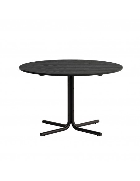Teulat Passamà 110 Mesa de jantar redonda em preto