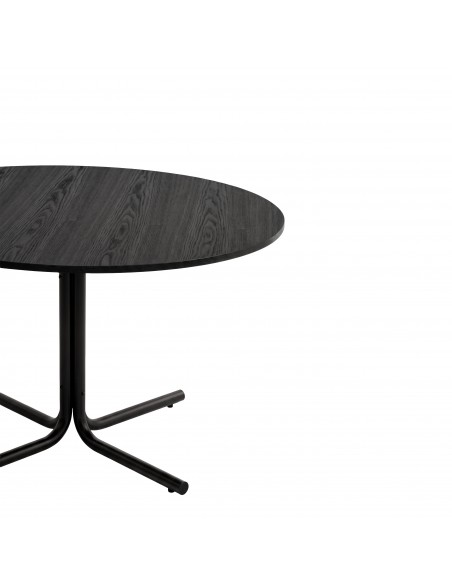 Teulat Passamà 110 Mesa de jantar redonda em preto