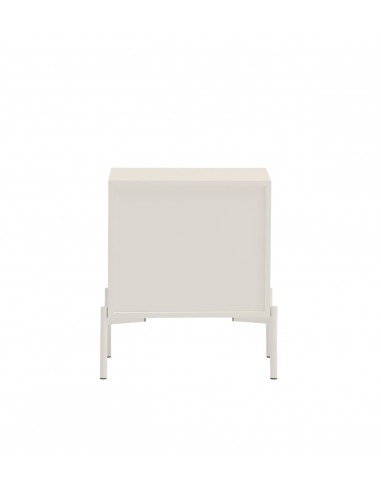 Mesa de cabeceira Teulat CROMA em creme, com 2...