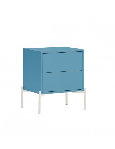 Mesa de cabeceira Teulat CROMA em azul celeste,...