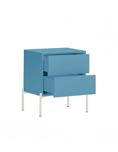 Mesa de cabeceira Teulat CROMA em azul celeste,...
