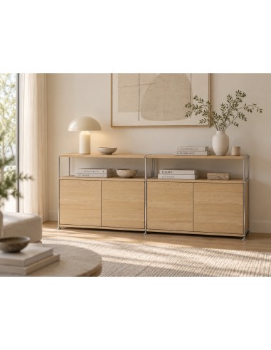 Teulat AUREA 80, Aparador minimalista 2 Puertas...