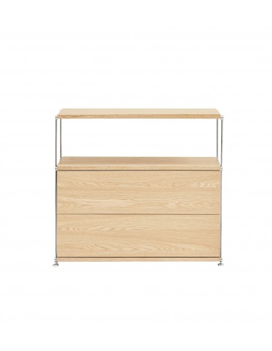 Teulat AUREA 80, Comoda minimalista 2 cajones...