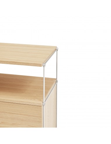 Teulat AUREA 80, Comoda minimalista 2 cajones...