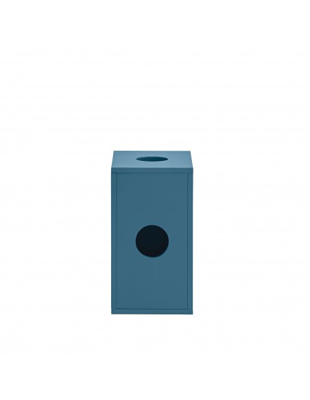Teulat WALLY Cajón, mesita Auxiliar, apple boxes en color Azul