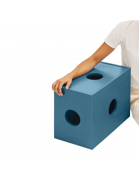 Teulat WALLY apple boxes, mesa de apoio em cor Azul