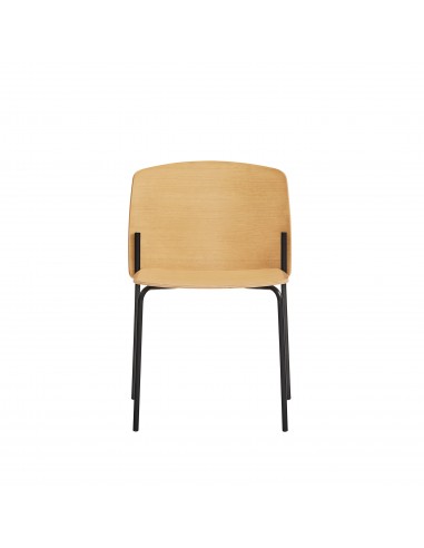 Teulat SAGO, Silla de Diseño en Roble y Metal...