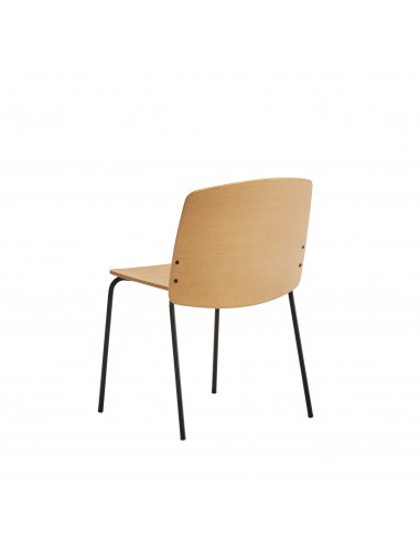 Teulat SAGO, Silla de Diseño en Roble y Metal...