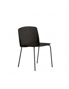 Teulat SAGO, Silla de Diseño en madera y Metal Negro