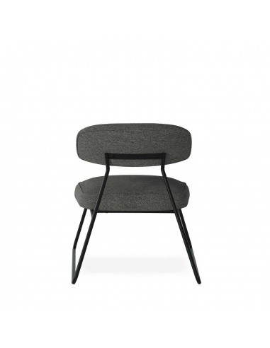 Poltrona NICOSIA de design com estrutura de metal