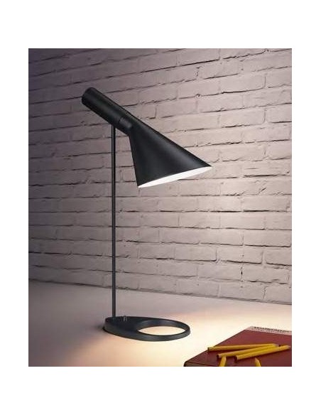 LAMPARA DE SOBREMESA JACOBSEN, NEGRO