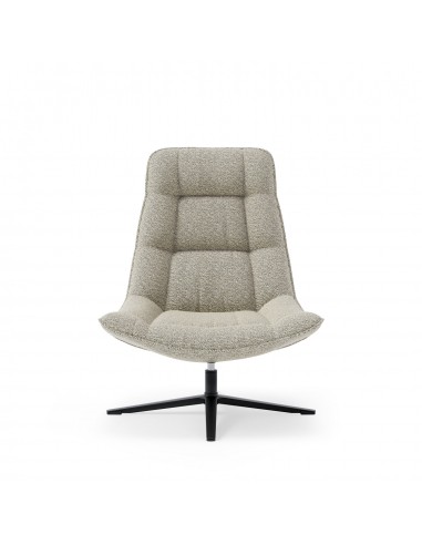 Butaca PARMA de diseño tapizada en beige