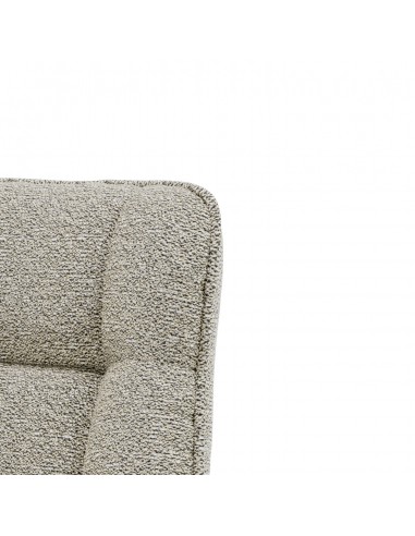 Butaca PARMA de diseño tapizada en beige