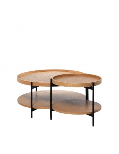 Mesa de centro redonda ADRIAN de design em...
