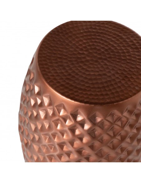 Mesa de centro RAJIV de design em alumínio bronze