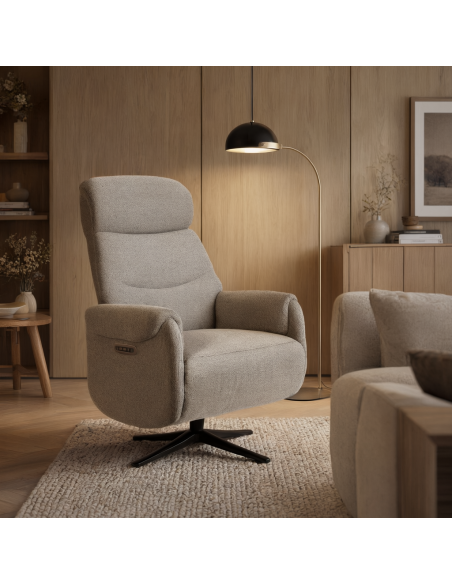 Sillón relax TAMIKO de diseño con dos motores