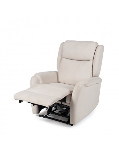 Sillón relax LIFT AKARI de diseño en beige