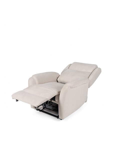Sillón relax LIFT AKARI de diseño en beige