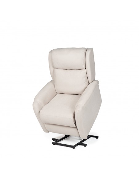 Sillón relax LIFT AKARI de diseño en beige