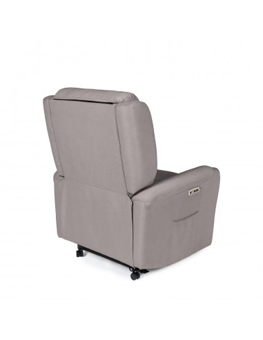 Sillón relax AKARI de diseño en taupe